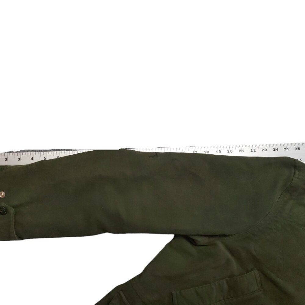 C C Filson Green Large Field Flannel Lined *Damag… - image 5